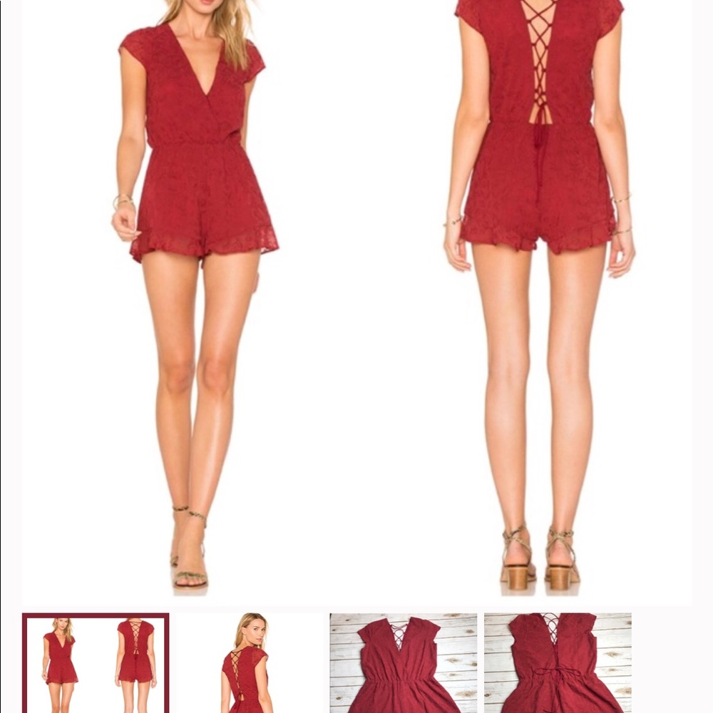 Lovers + Friends hey babe romper